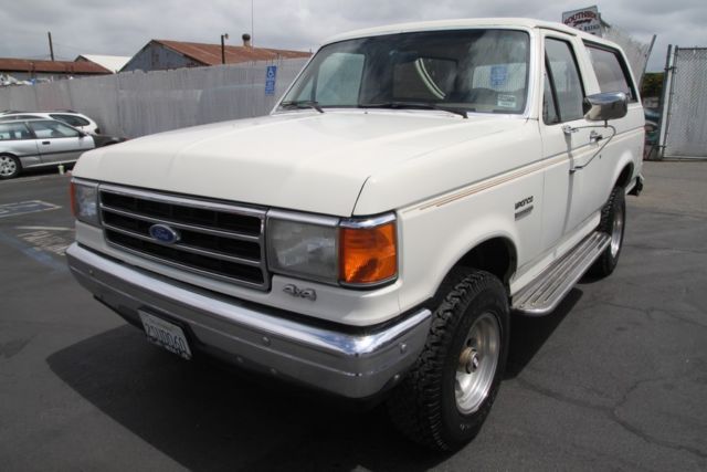 1989 Ford Bronco Custom