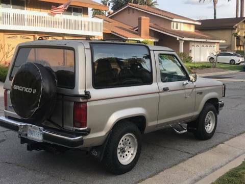 1989 Ford Bronco II Silver