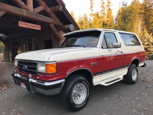 1989 Ford Bronco XLT Rust Free Survivor All Original Fully Loaded