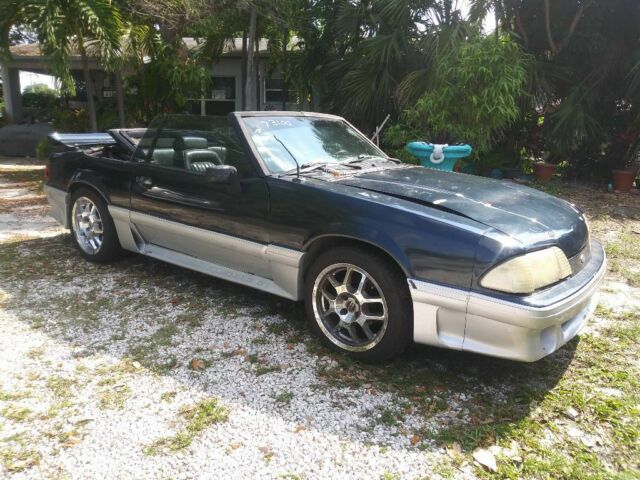 1989 Ford Mustang Gt 5.0 v8 foxbody convertible No reserve Pony Power!!!!