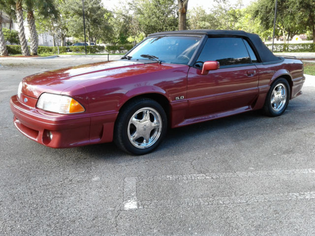 1989 Mustang Gt Convertible Specs