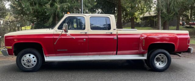 1989 GMC Sierra 3500 SIERRA SLE 4x4 454 3+3 Fuel Injected