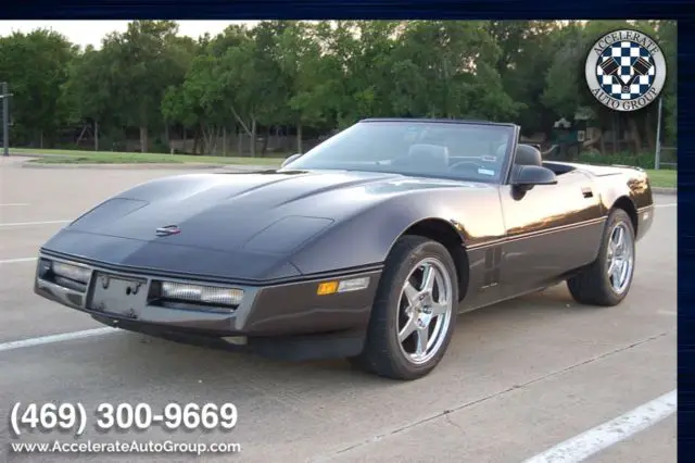 1989 Chevrolet Corvette LOW MILES, RARE COLOR