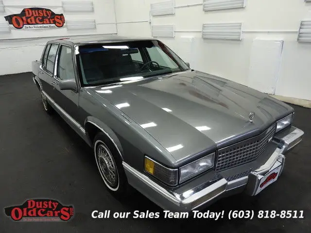 1989 Cadillac DeVille Runs Drives Body Inter VGood 4.5LV8 4 spd auto