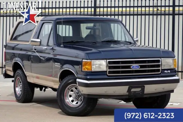 1989 Ford Bronco Eddie Bauer 4x4 Clean Carfax Original