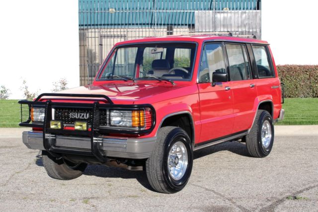 1989 Isuzu Trooper XS 4x4, Two Owner, 100% Rust Free, Awesome!!!!