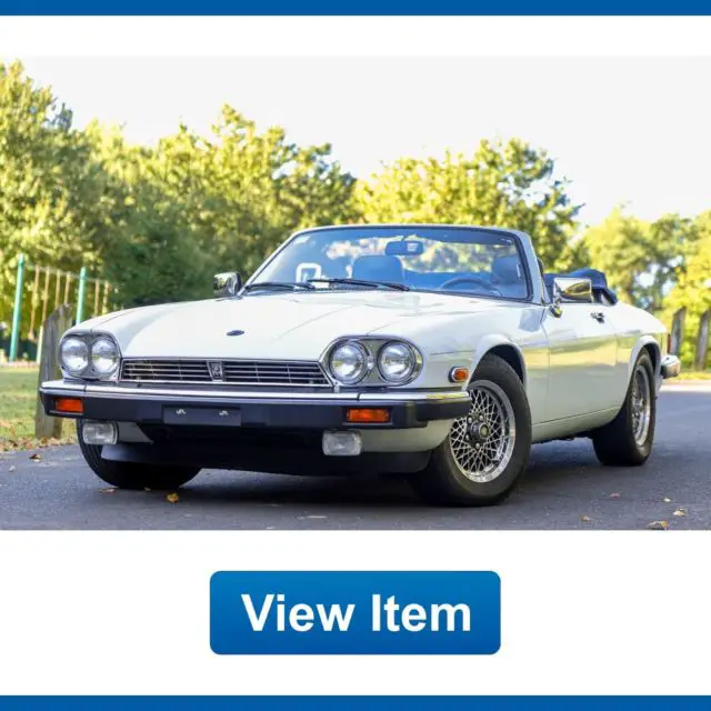 1989 Jaguar XJS Base Convertible 2-Door