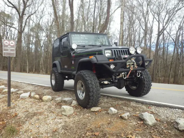 1989 Jeep Wrangler black