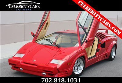 1989 Lamborghini Countach 1989 Lamborghini Countach 25th Anniversary Coupe
