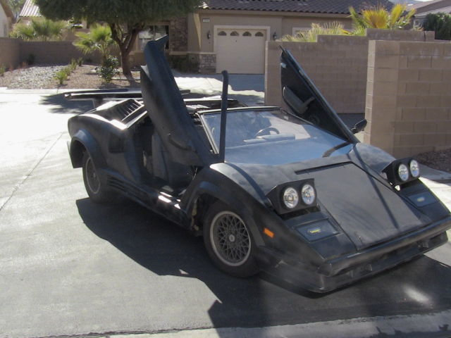1987 Lamborghini Countach black