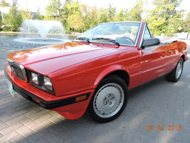 1989 Maserati Spyder Spyder