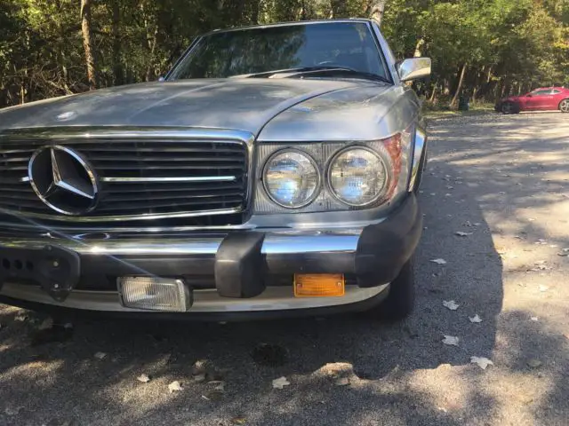 1989 Mercedes-Benz SL-Class Silver Mettalic