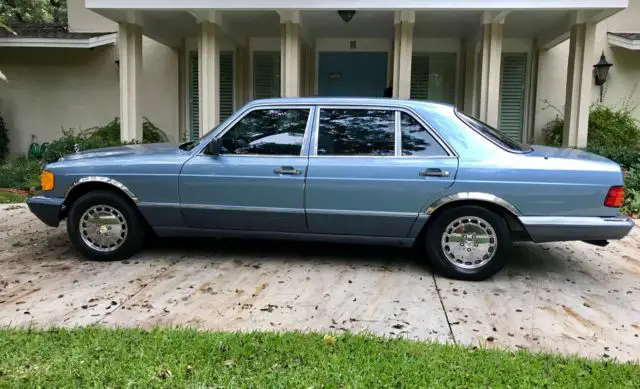 1989 Mercedes-Benz S-Class Leather