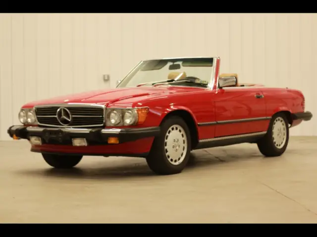 1989 Mercedes-Benz 500-Series SL coupe