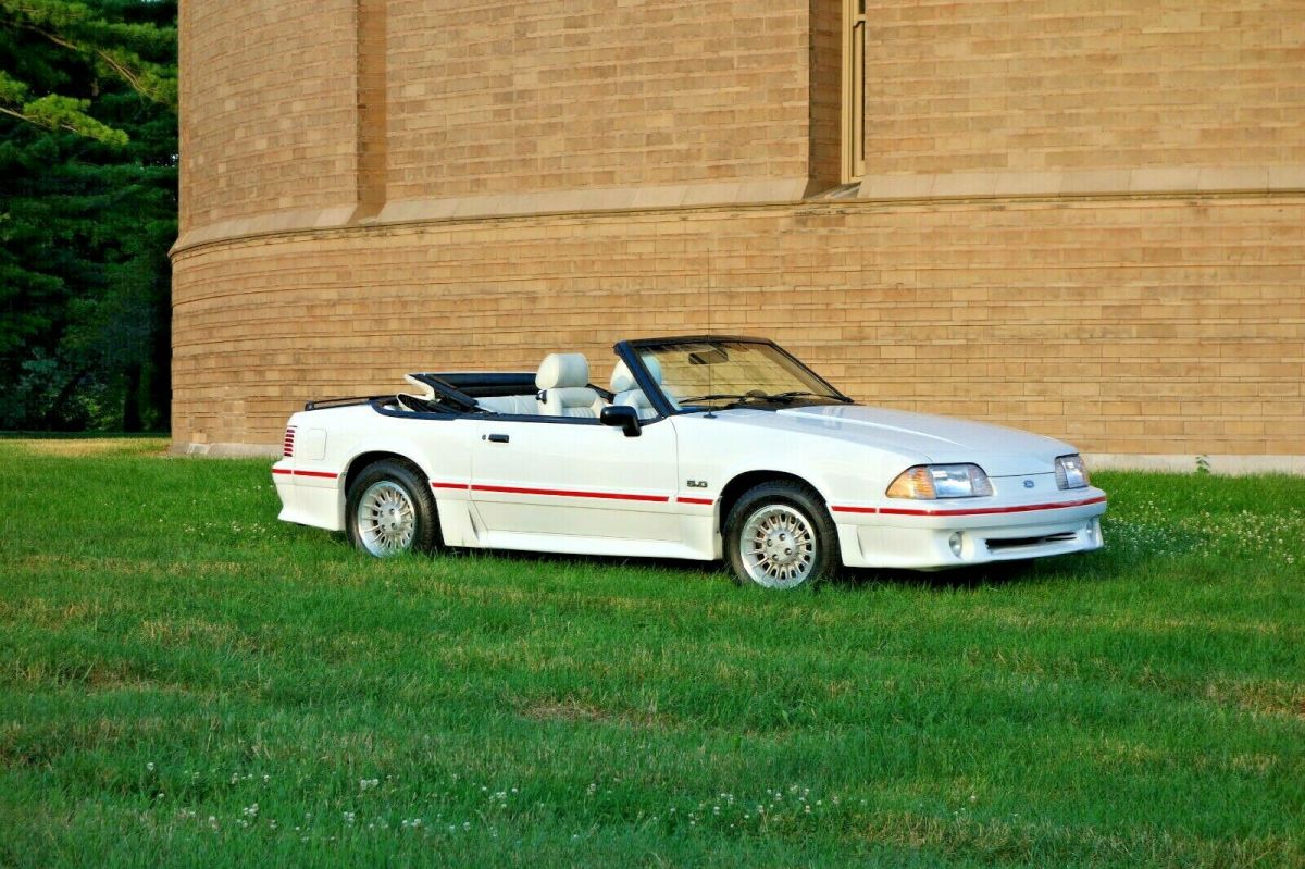 1989 Ford Mustang GT Convertible 1 Owner 10,201 Actual Miles!!