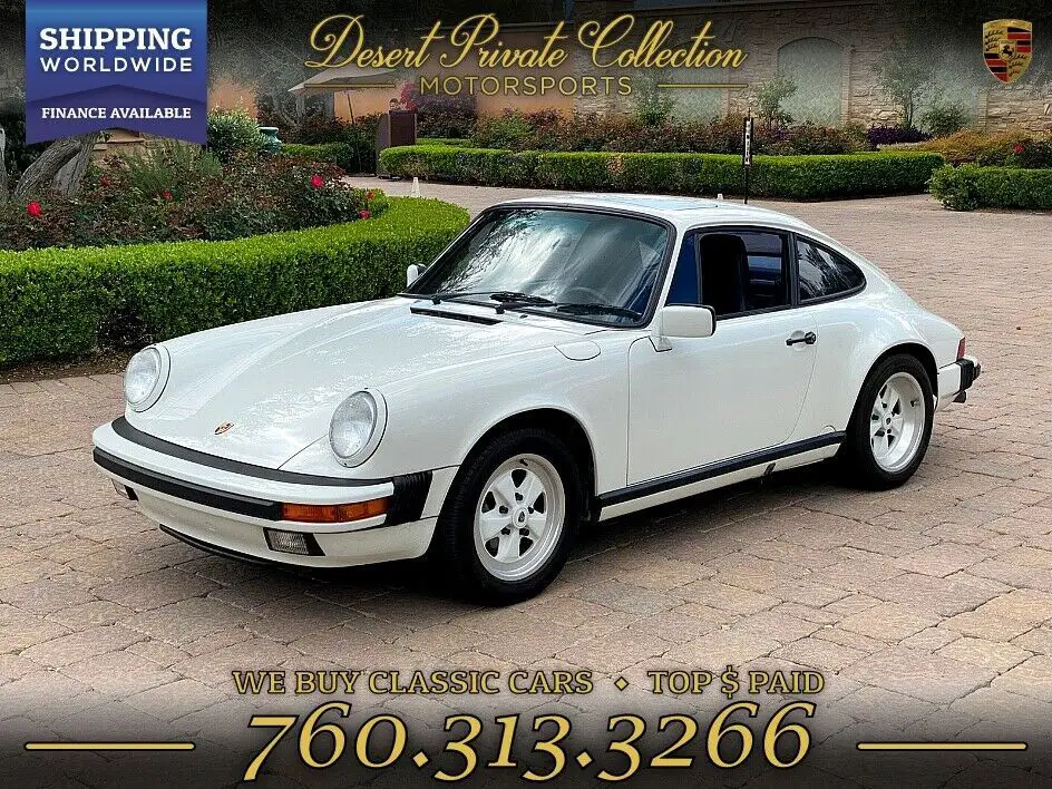 1989 Porsche 911 Carrera G50 Coupe 1 Owner -47k Miles - Original Paint