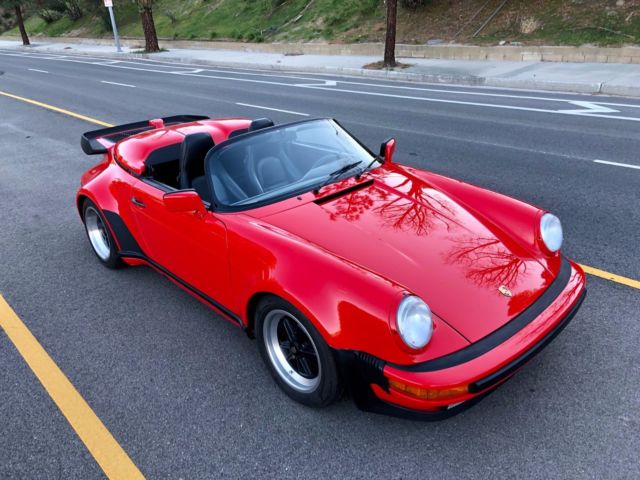 1987 Porsche 911 Red