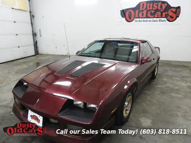 1989 Chevrolet Camaro IROC 5sp 305v8 RunsDrives Vgood