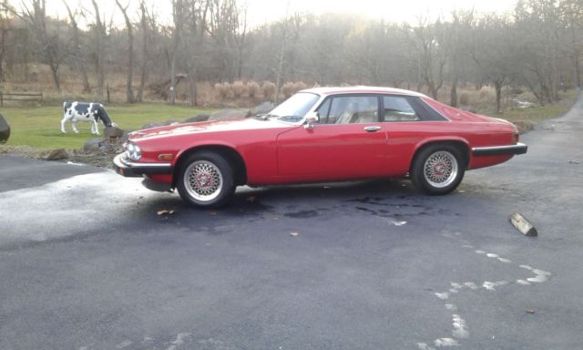 1989 Jaguar XJS Rouge, Coupe 2 Door