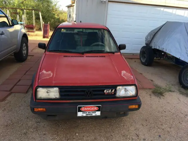 1989 Volkswagen Jetta Black