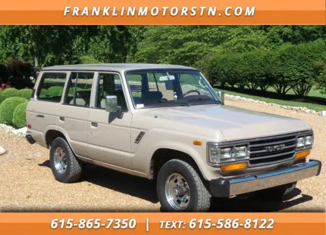 1989 Toyota Land Cruiser FJ62