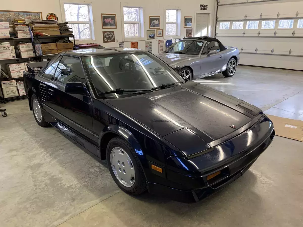 1989 Toyota MR2 Coupe Blue T-BAR 1989 Toyota MR2 T-BAR