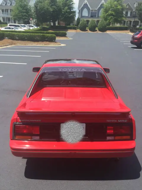 1989 toyota mr2 supercharged edition, collectible NOT A SUPER EDITION ...