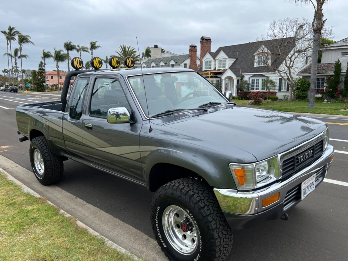 1989 Toyota Pickup 4x4 XTRA CAB 4WD Pickup Truck 22Re 2.4L Cold A/C ...