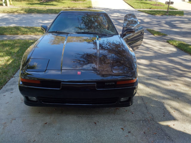 1989 Toyota Supra Black