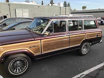 1990 Jeep Wagoneer wood