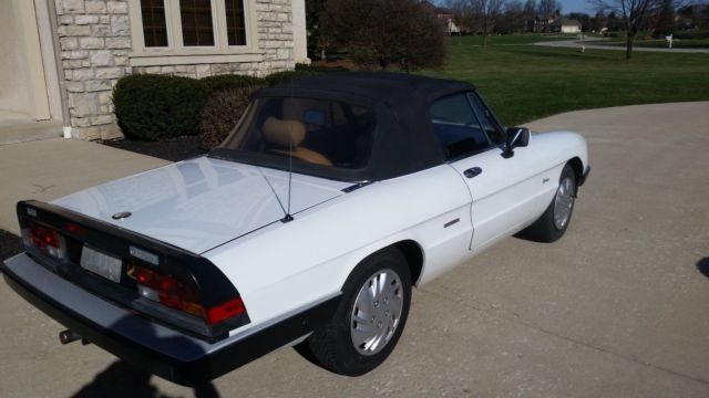 1990 Alfa Romeo Spider graduate