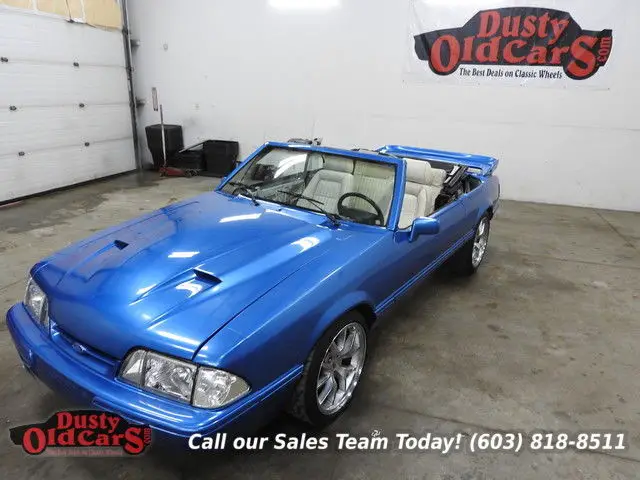 1990 Ford Mustang Runs Body Inter Good 5.0L V8 4 Speed Auto