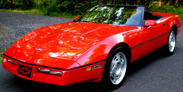1990 Chevrolet Corvette Convertible