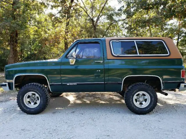 1990 Chevrolet Blazer chevy blazer silverado 4x4 k5