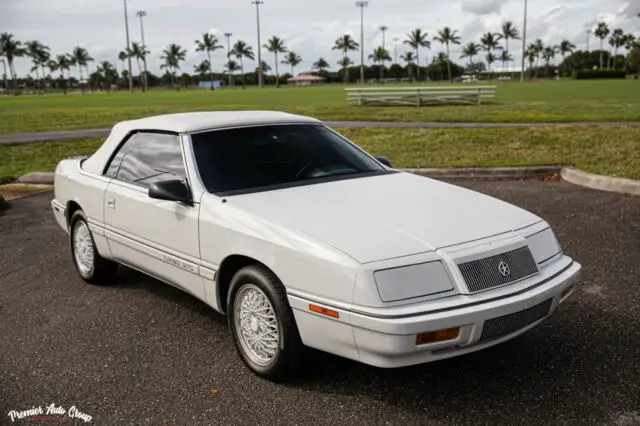 1990 Chrysler LeBaron GTC Turbo, Limited