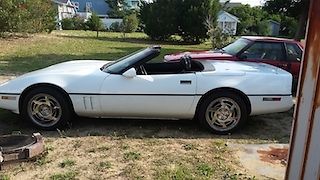 1990 Chevrolet Corvette convertible coupe