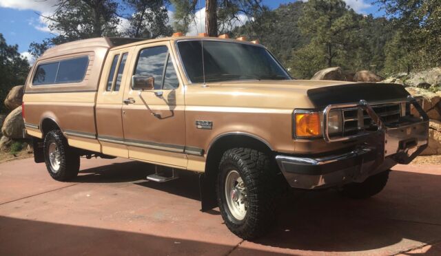 1990 Ford F-250 F-250HD 4X4 XLT Lariat Super Cab