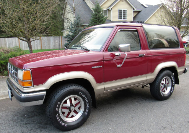 1990 Ford Bronco II SELL NO RESEVER