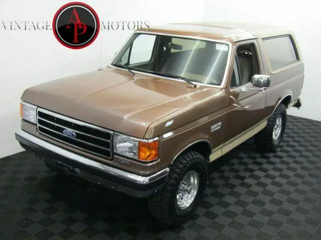 1990 Ford Bronco XLT AC 4X4 REMOVABLE TOP!