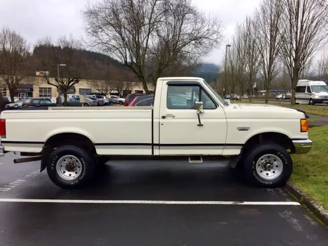 1990 Ford F-250 4X4 F-SERIES SINGLE CAB XL 460 ENGINE LOW MILES