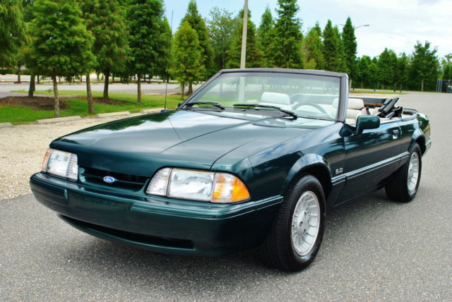 1990 Ford Mustang Convertible 7-Up Edition Rare! Only 13,985 Miles!