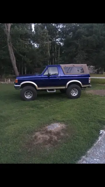 1990 Ford Bronco Eddie Bauer