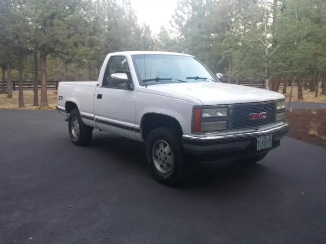 1991 GMC Sierra 1500 regular cab 4x4 SLE