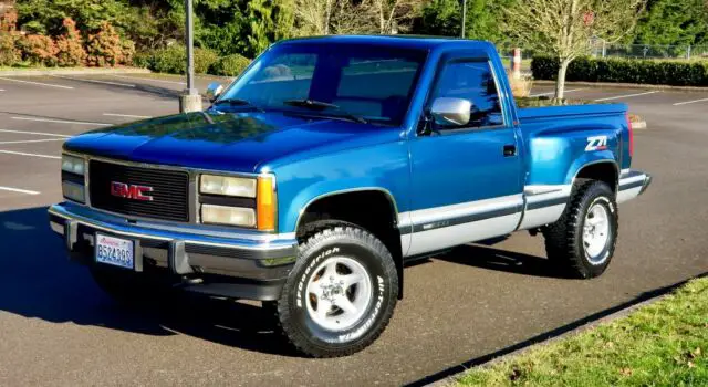 1990 GMC Sierra 1500 4X4 Z-71 Stepside