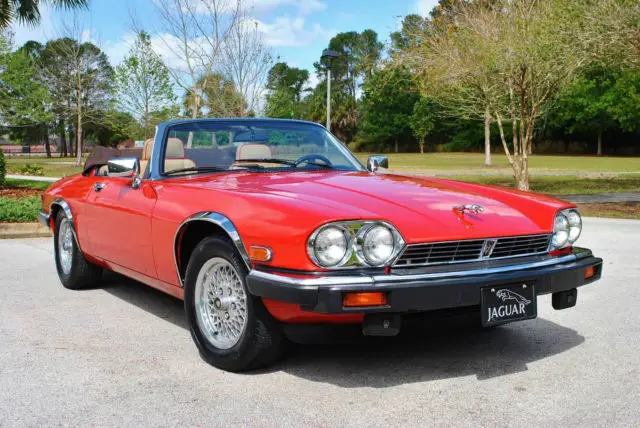 1990 Jaguar XJS Convertible Rare Rouge Edition Only 27K Miles!