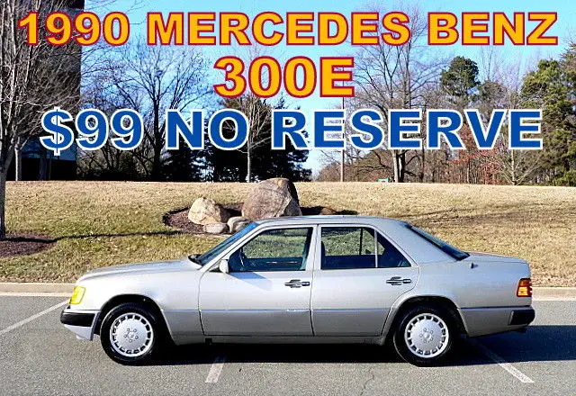 1990 Mercedes-Benz 300-Series E Class 300E  ~$99 No Reserve~