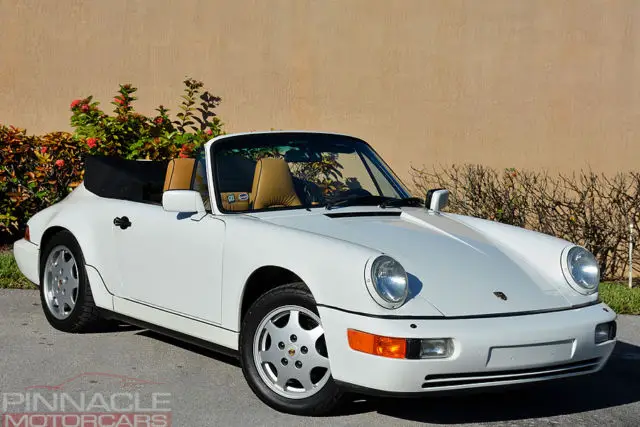 1990 Porsche 911 C4 964 Cabriolet! Best Color! Low Miles!