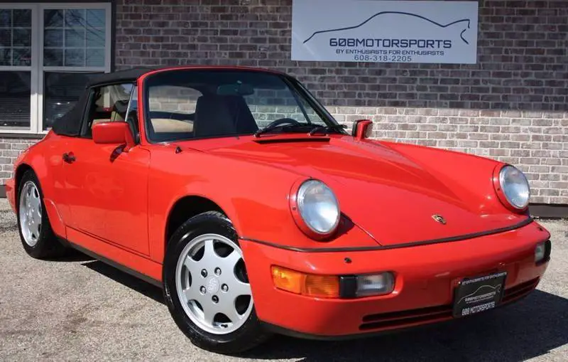 1990 Porsche 911 Carrera 2dr Convertible Convertible 2-Door H6 3.6L