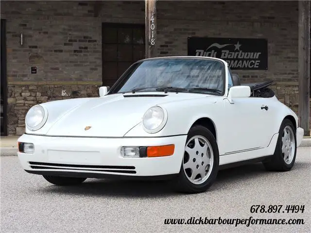 1990 Porsche 911 Carrera Cabriolet