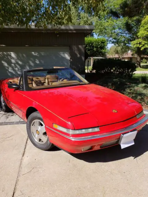 1990 Buick Reatta Tan Leather